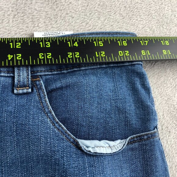 2 Lee Womens Jeans 14 Medium Lot Of Two Classic Straight Leg Mid Rise Relaxed - Picture 16 of 16